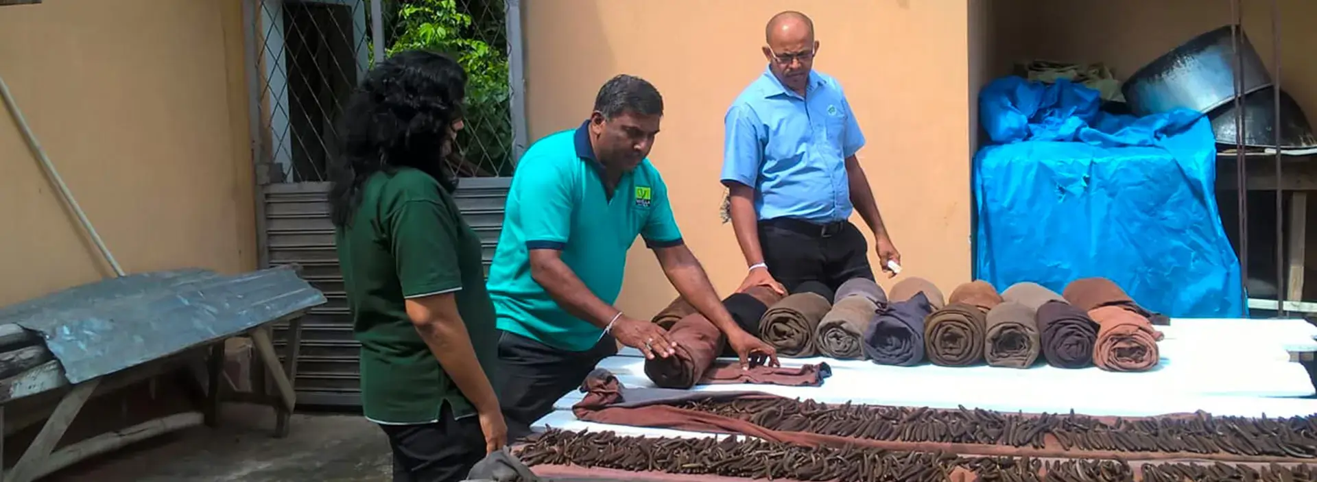 Providing technical assistance to Sri Lankan vanilla farmers