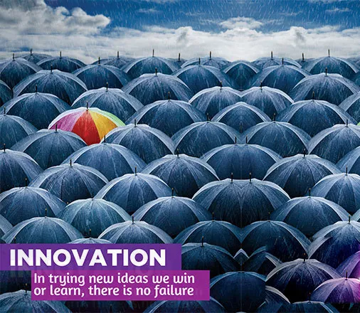 Our Values - Innovation